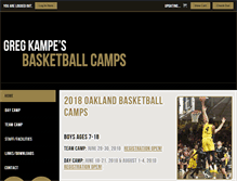 Tablet Screenshot of oaklandbasketballcamps.com